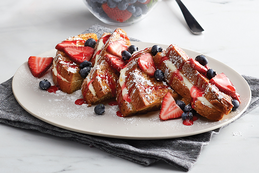 Pain Perdu With Mixed Berries